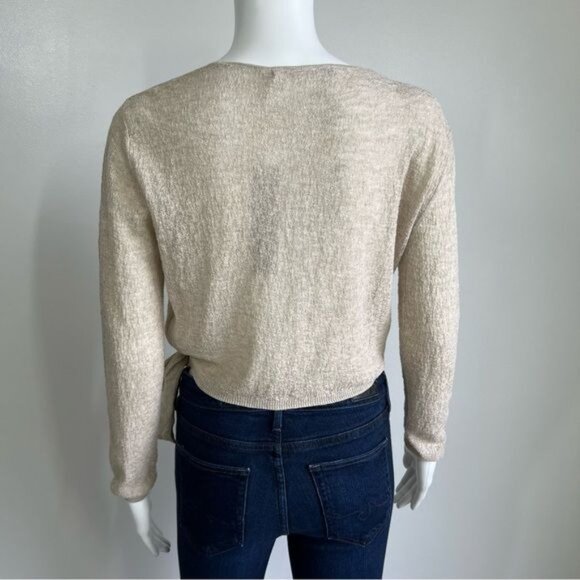 One Grey Day Benson Cross Front Top - S - Picture 6 of 9